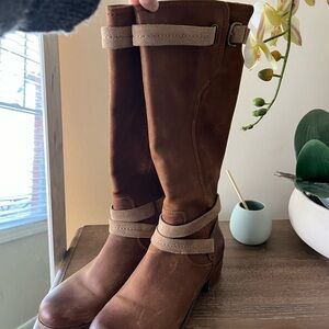 UGG Tan Over the Knee Boots